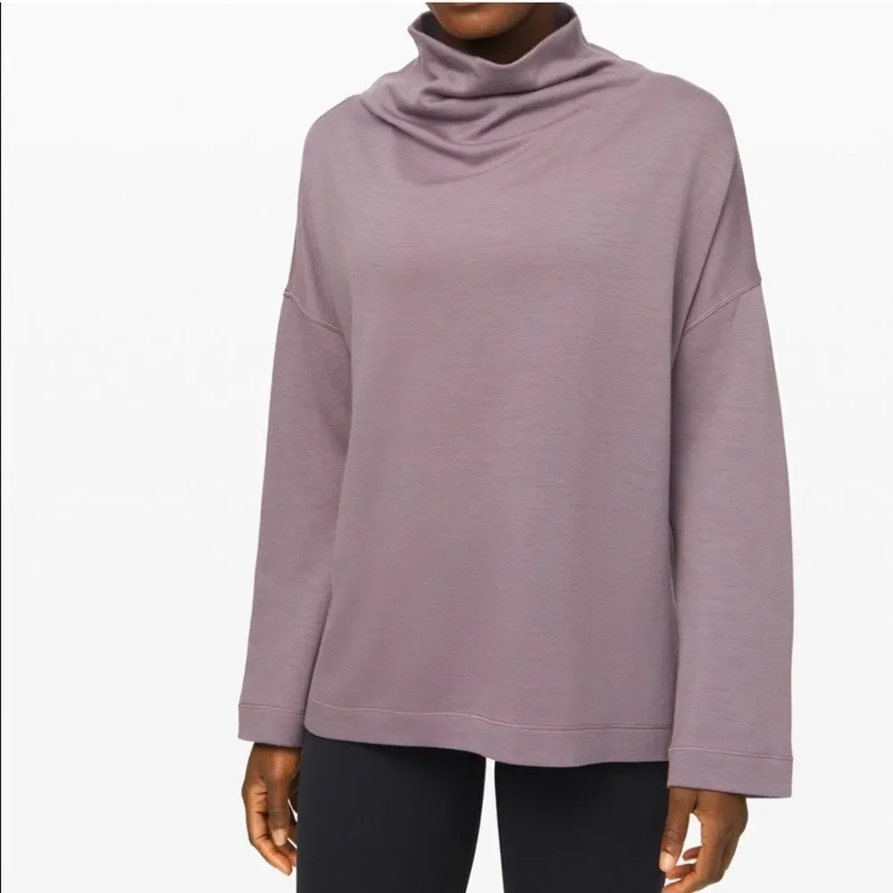 Lululemon Principal Dancer Funnel Neck Sweater Lunar Rock 4